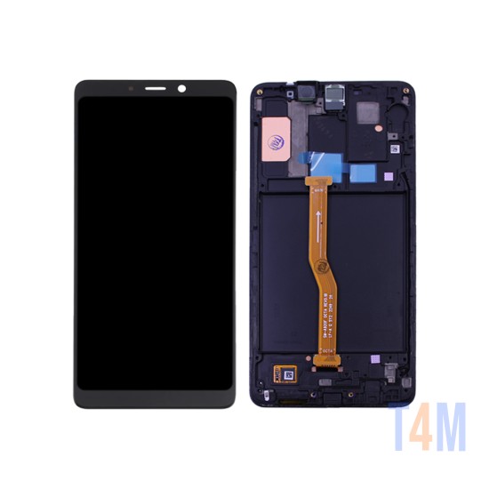 Touch+Display+Frame Samsung Galaxy A9 2018/A920 Service Pack Preto